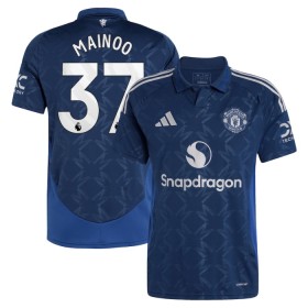 Goedkope Manchester United Mainoo 37 Uitshirt 2024-25